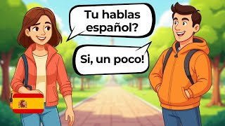Learn Spanish with Conversations | Basic Questions & Answers (with subtitles)