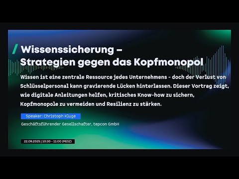 EMO Innovation Stage | Tepcon (EN)