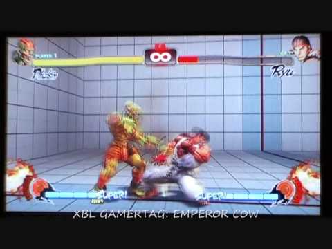 STREET FIGHTER IV DHALSIM - COMBOS COLLECTION 6 - (the final yoga :P)