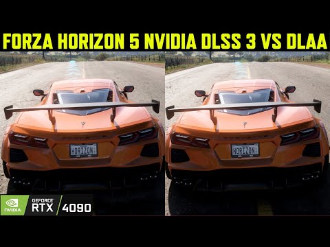 Forza Horizon 5 DLSS 3 vs DLAA RTX 4090