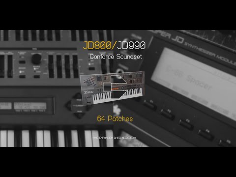 Roland JD-800 & JD-990 Soundset/Presets (Trailer) | CONFORCE