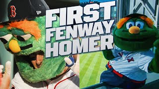 Roman Anthony hits his first career Fenway Park homer and Wally approves! 🤣 (2nd career homer!)
