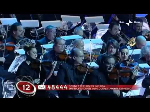 Pupo Emanuele Filiberto LUCA CANONICI   ITALIA amore mio   SanRemo 2010