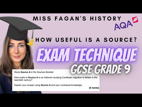 How to answer SOURCE questions GCSE History | Exam Technique | Grade 9