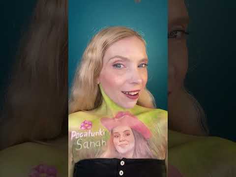 Sanah🌸🌸🎼Pocałunki #sanah #newsong #makijaz #makeup #fanart