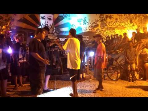 Roda cultural do Méier - 1ª Fase - Magneto e Caslu X DH e Ítalo - 04.01.17