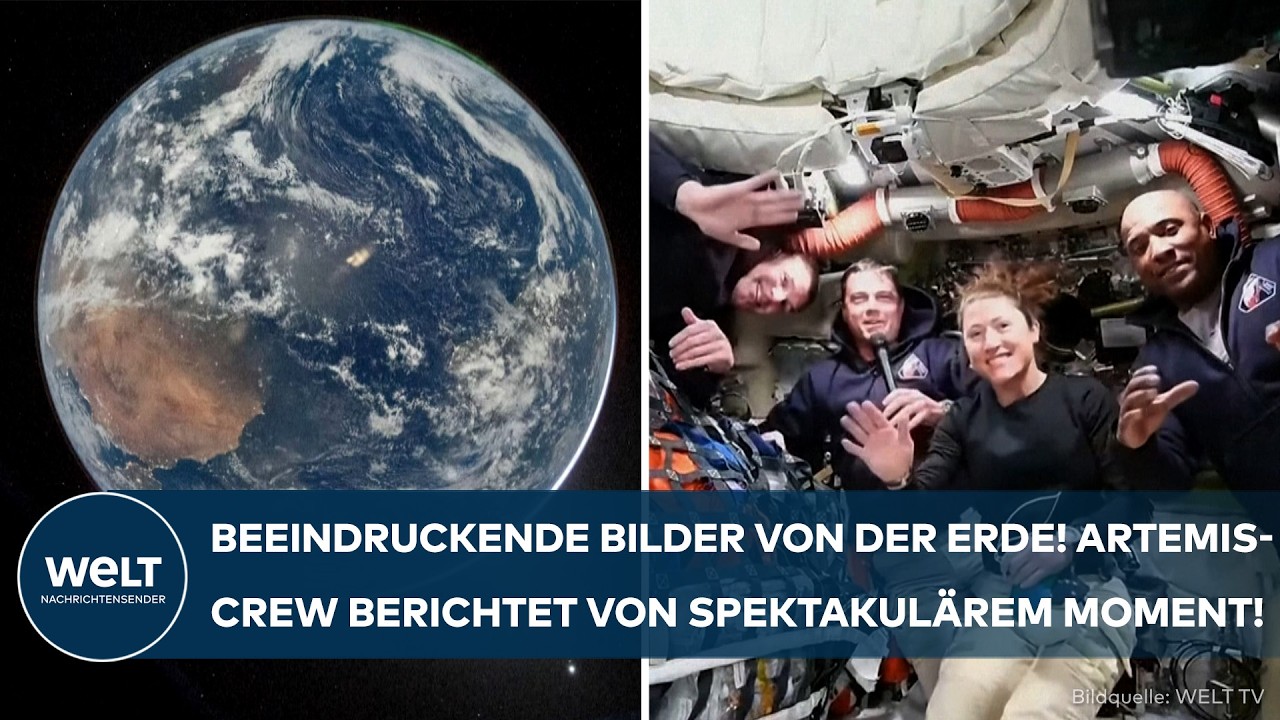 ARTEMIS 2: Auf halber Strecke zum Mond! NASA-Crew erlebt bislang atemberaubendsten Moment!