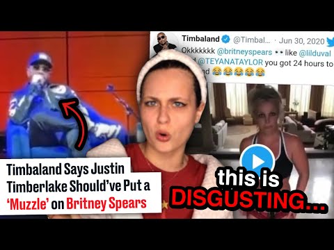 Timbaland ATTACKS Britney Spears... Says Justin Timberlake Should've "Muzzled" Her