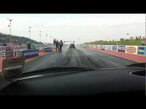 Thumbnail for Mini Cooper S Drag Race [ GT v Leccy Blue 2 at Santa Pod]