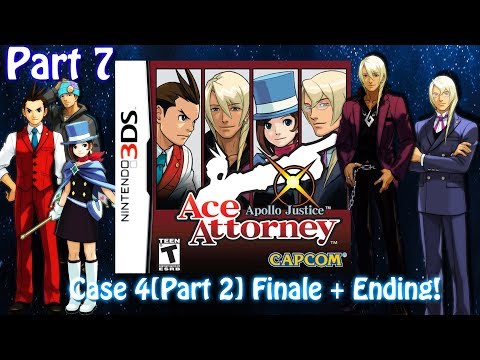 [3DS]Apollo Justice: Ace Attorney[Part 7]Case 4[FINALE!] Ending! Live stream archive
