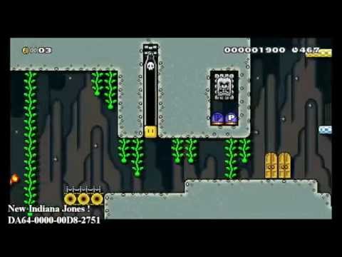 Super Mario Maker : New Indiana Jones !
