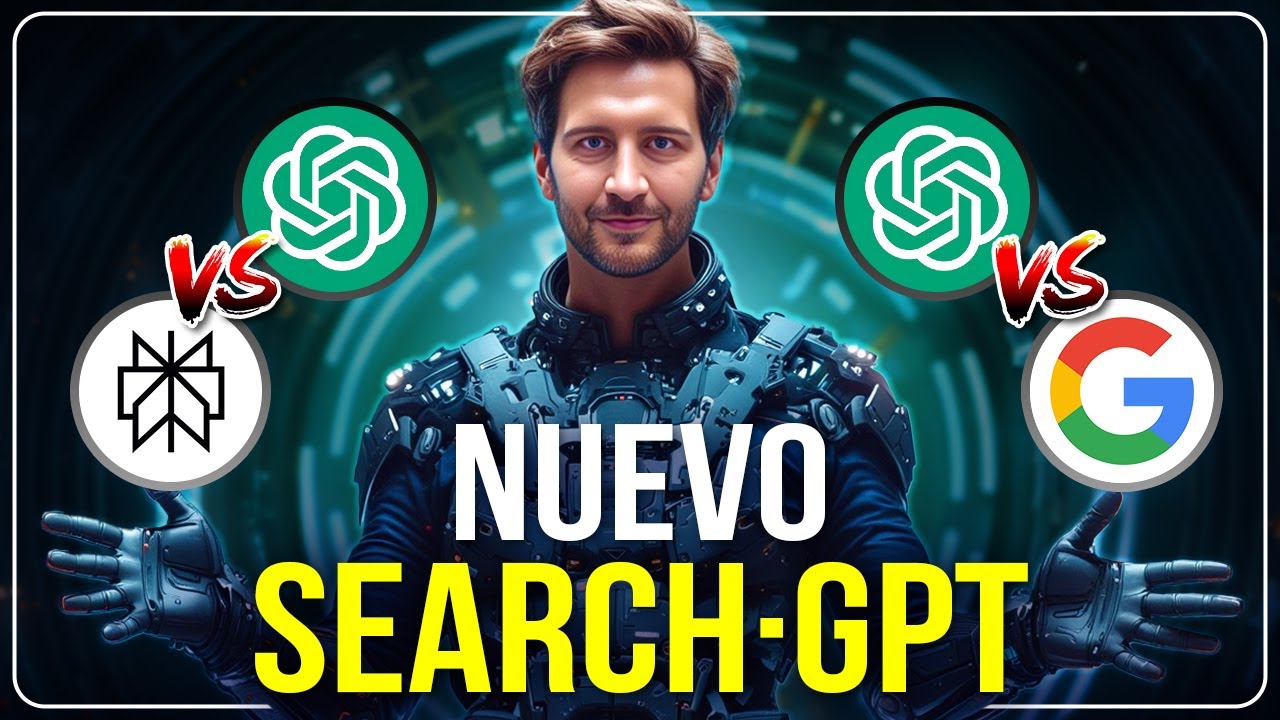 SearchGPT ya disponible ¿Mejor qué Google y Perplexity? 🤯 Novedad ChatGPT