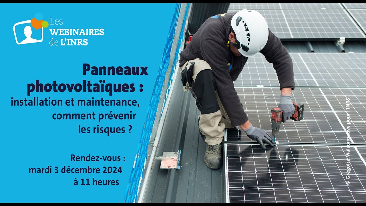 Panneaux photovoltaïques : installation et maintenance, prévenir les risques
