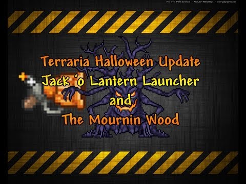Terraria Halloween Update Jack 'o Lantern Launcher