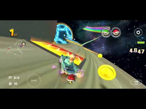 Mario Kart Tour - 3DS Rainbow Road [1080p HD]