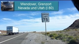 preview picture of video 'Wendover Grenzort zwischen Nevada und Utah (Salzsee)'
