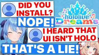 Suisei Avoids Playing HoloDream; Debunks "Ui Isn't Hololive" As False (Hololive) [Eng Subs]