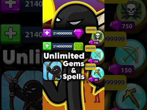 Unlimited Gems & Spells | Stick War Legacy Easy Tutorial