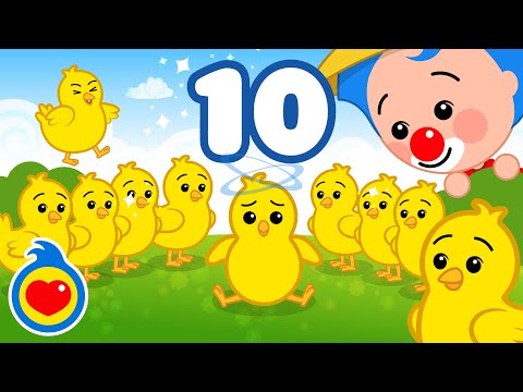 🐥10 Little Chicks🐤🐣Nursery Rhymes and Kids Songs ♫ Plim Plim - The Kindness Hero