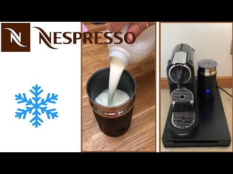 Nespresso Aeroccino How to use Cold Milk Function on Nespresso Aeroccino