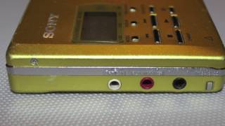 Video thumbnail for SONY MZ-R55 MINIDISC RECORDER by KRAZEEIZATION