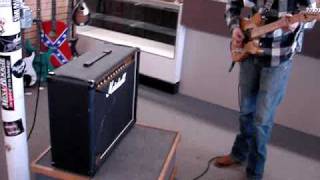 Video thumbnail for Vintage Marshall JCM 800 4212 2x12 Combo Tube Amplifier Amp Demo by Brad
