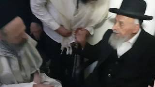 הרב שמעון בעדני בביקור אצל הרב דב קוק - ר"ח אייר תשע"ט