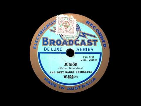 Junior (Walter Donaldson) - Played By Smith Ballew And His Orchestra