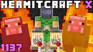 Hermitcraft X 1137 Nether Sheep In The Nether!