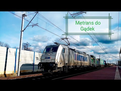 386-016 + SM42-2654 z platformami przelotem przez Szewce +RP1