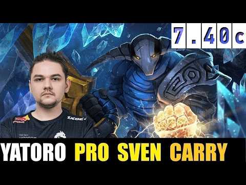 🤯 YATORO [SVEN] HC 7.40c - DOTA 2 HIGHEST MMR MATCH#dota2   #dota2gameplay  #yatorodota2