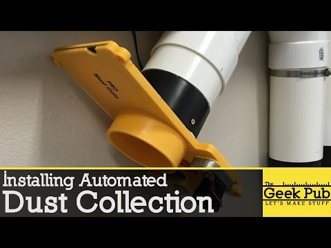 Installing an Automated Dust Collection System