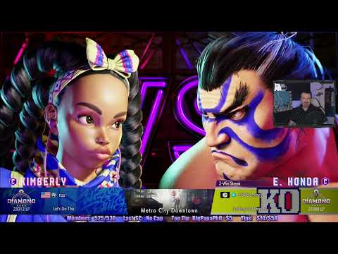 Street Fighter 6 Aug. 2023: RAGE-FILLED Honda 5-Star Push pt2 - HUGE Overtime, CAN I DO IT?!?
