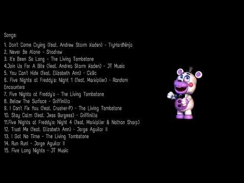 fnaf playlist plays while helpy dances for background noise or studying