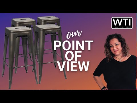 Furmax Metal Bar Stools - WTI product video review