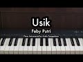 Usik - Feby Putri | Piano Karaoke by Andre Panggabean