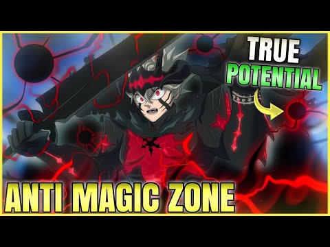Black Clover Asta New Power Anti Magic Zone
