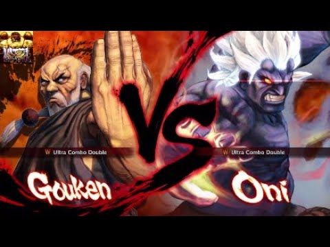 CPU VS CPU #7: {USF4} Gouken Vs Oni