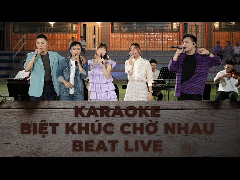 Biệt Khúc Chờ Nhau (Tân Dòng Sông Ly Biệt) - Đĩa Than Hồng, Văn Mai Hương, Bùi Công Nam - Karaoke