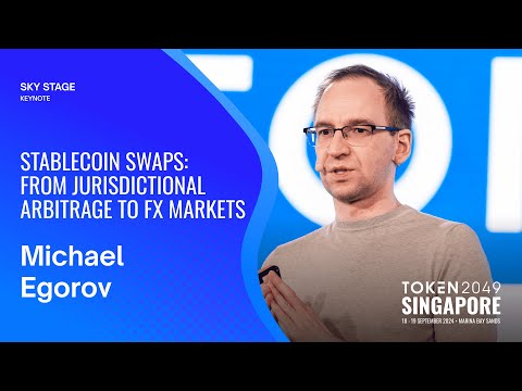 Stablecoin Swaps - TOKEN2049 Singapore 2024