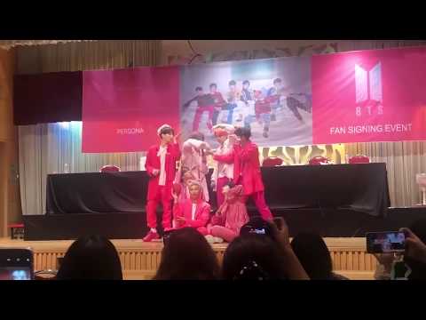 190421 BTS Persona : Ending Aladin Fansign ( Fan meeting )