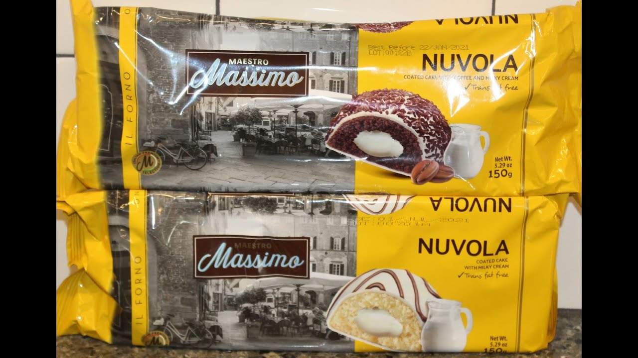 Maestro Massimo Nuvola Coated Cake: with Coffee & Milky Cream and with Milky Cream Review