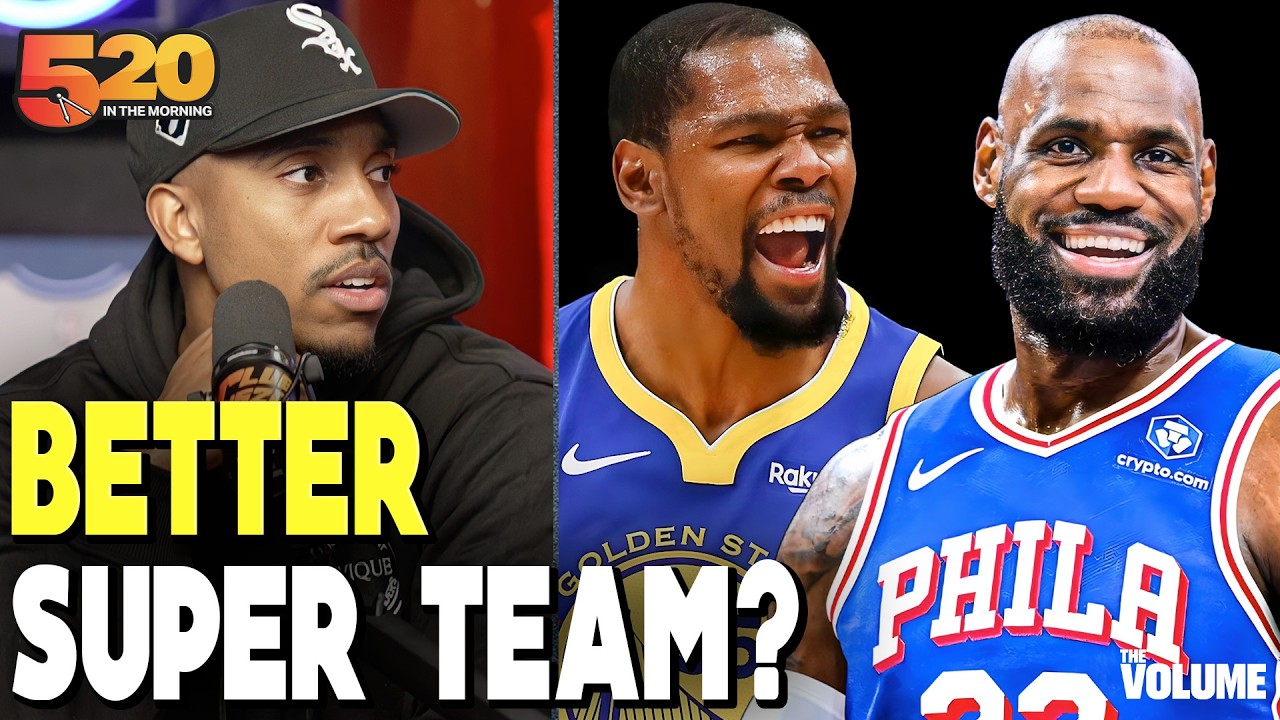 Jeff Teague REACTS to Kevin Durant saying LeBron James 76ers are MORE LOADED than Curry, KD Warriors
