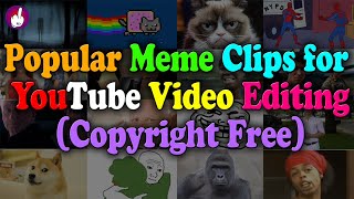 Popular Meme Clips for YouTube Video Editing - 202
