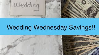 Wedding Wednesday Cash Savings l Budgeting for a Wedding l Mar W5