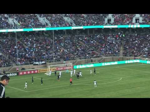 LA Galaxy vs San Jose Earthquakes Soccer game at Stanford 07.01.2017