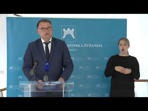 Splitsko-dalmatinska Županija Live Stream press SCZ 21.4.2020.