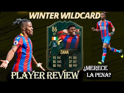 MERECE LA PENA? ZAHA 86 FIFA 22 WINTER WILDCARD  PLAYER REVIEW! WILFRIED ZAHA SBC* Ultimate TEAM!!