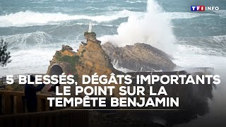 Tempête Benjamin : 5 blessés, foyers privés d'électricité, importants dégâts... On fait le point