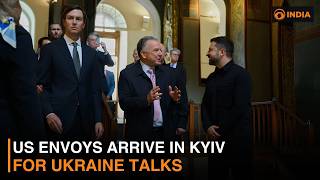 US Envoys Arrive in Kyiv for Ukraine Talks & More News | DD India Live | 6 PM IST